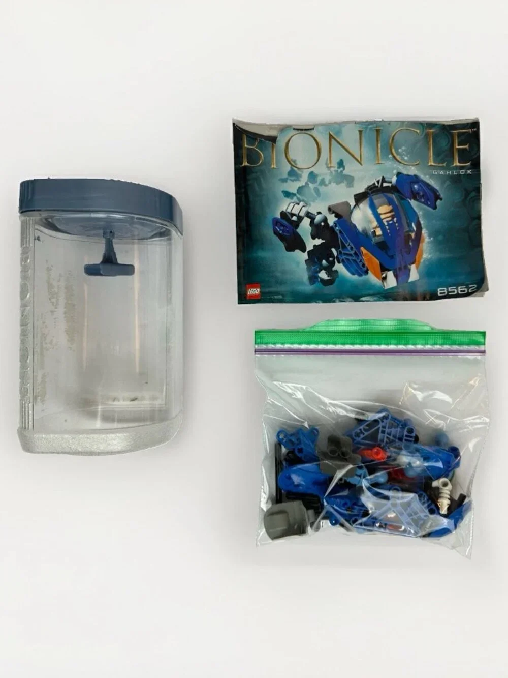 LEGO BIONICLE Bohrok Collection COMPLETE Lot of 6 w/ Canisters, Manuals & Krana